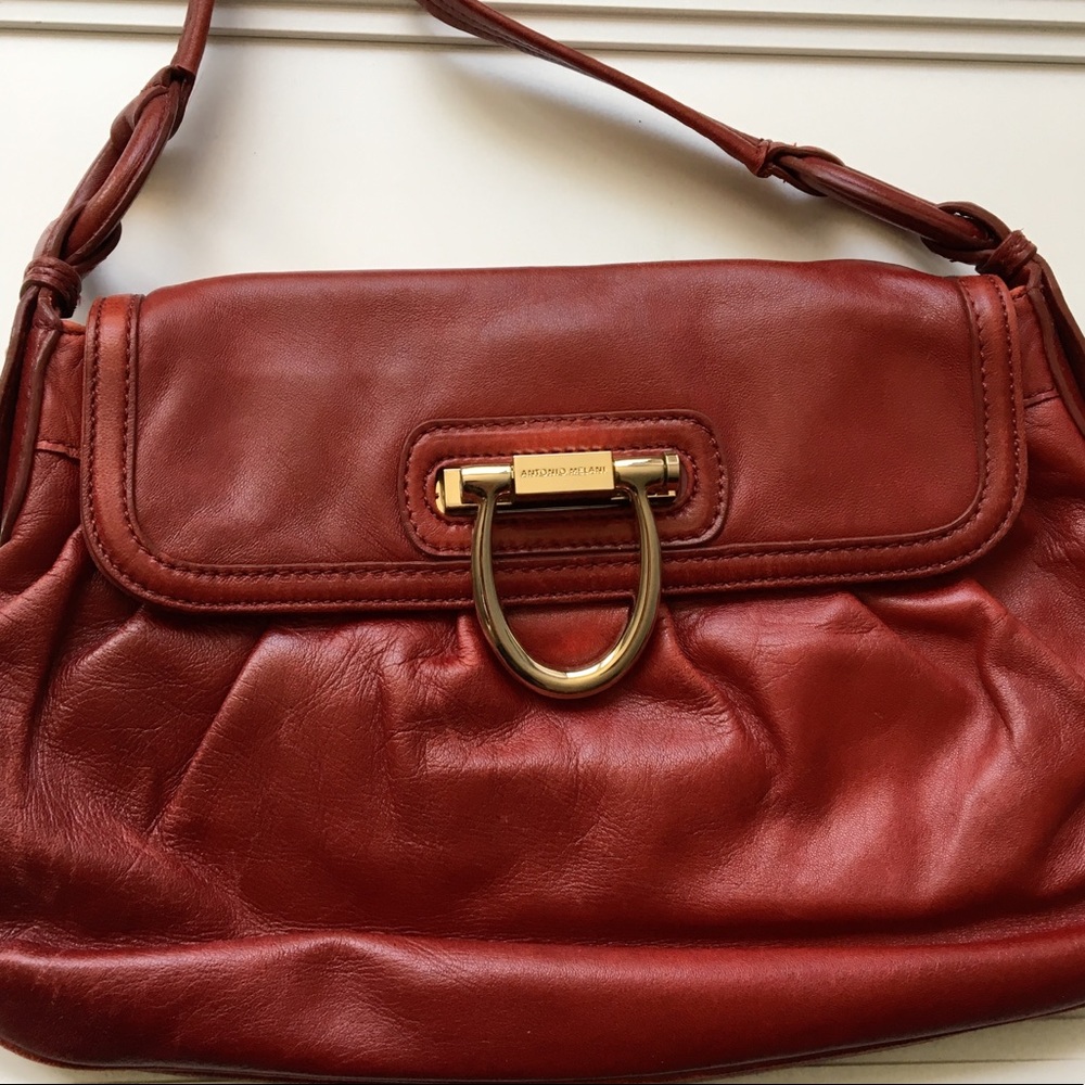Antonio Melani Red Leather Purse